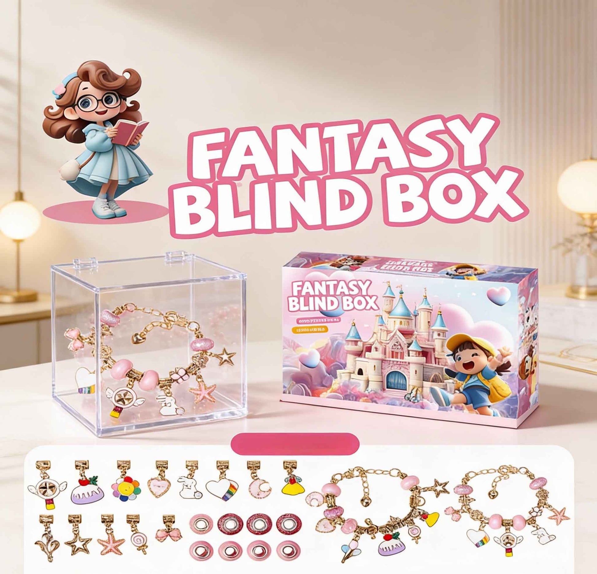 creative bracelet making toy for girls