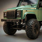 4WD remote control off-road pickup truck with realistic body design and rugged tires