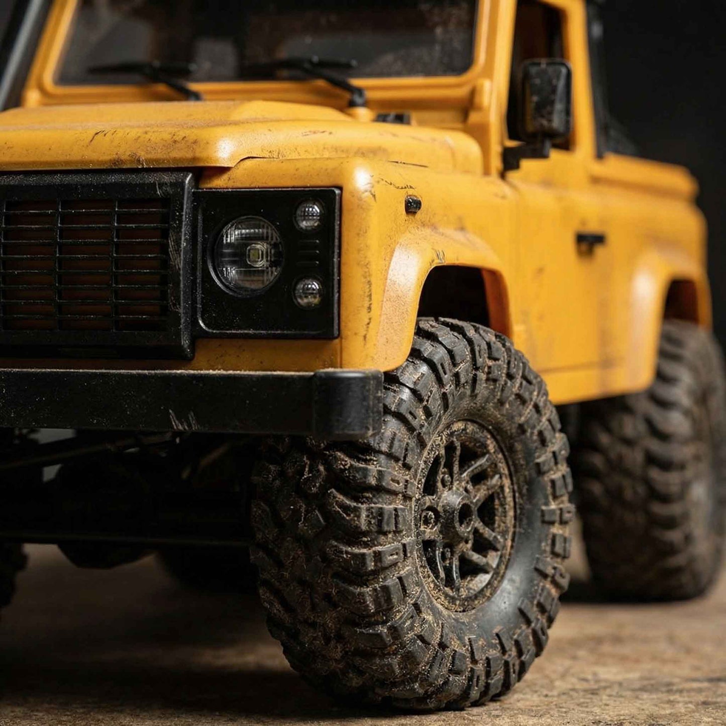 Remote control rock crawler pickup truck for kids outdoor off-road play