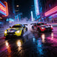 High-Speed Drift RC Car 1:18 – 2.4GHz 4WD LED Light Remote Control Racing Car