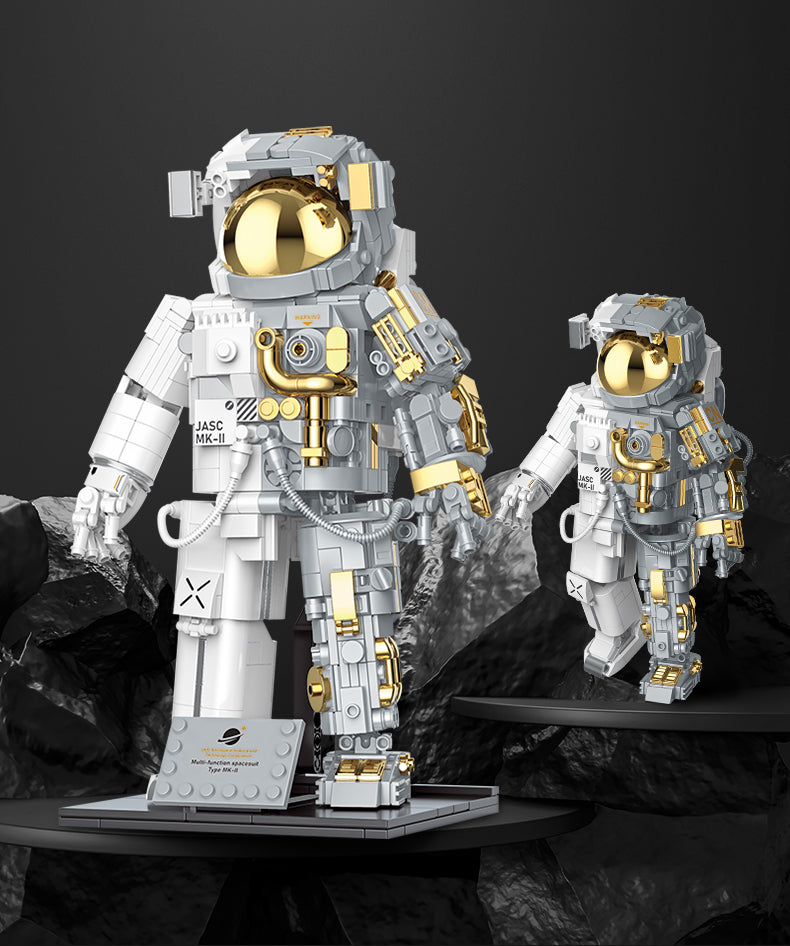 JAKI Maker POP Astronaut Building Blocks (JK9116) – Collector Edition Display Model
