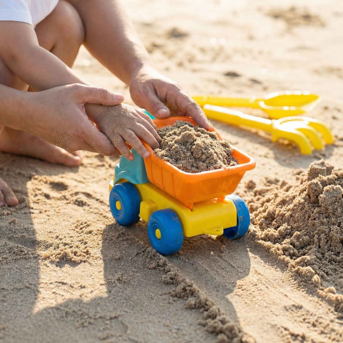 kids outdoor beach construction sand toys