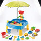 Kids water and sand activity table for toddlers
Outdoor water play table with umbrella for kids
Sand and water sensory play table set
Toddler outdoor play table with water toys
Children water and sand play set 21 pieces

