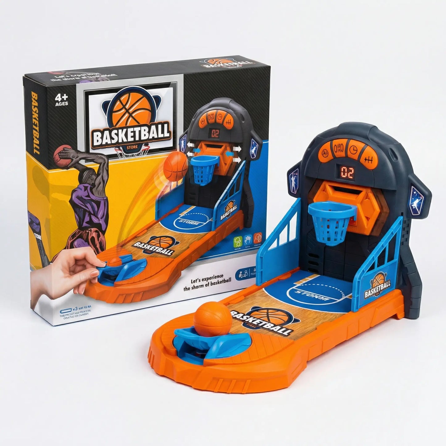 Kids Basketball Shooting Game with Automatic Scoring