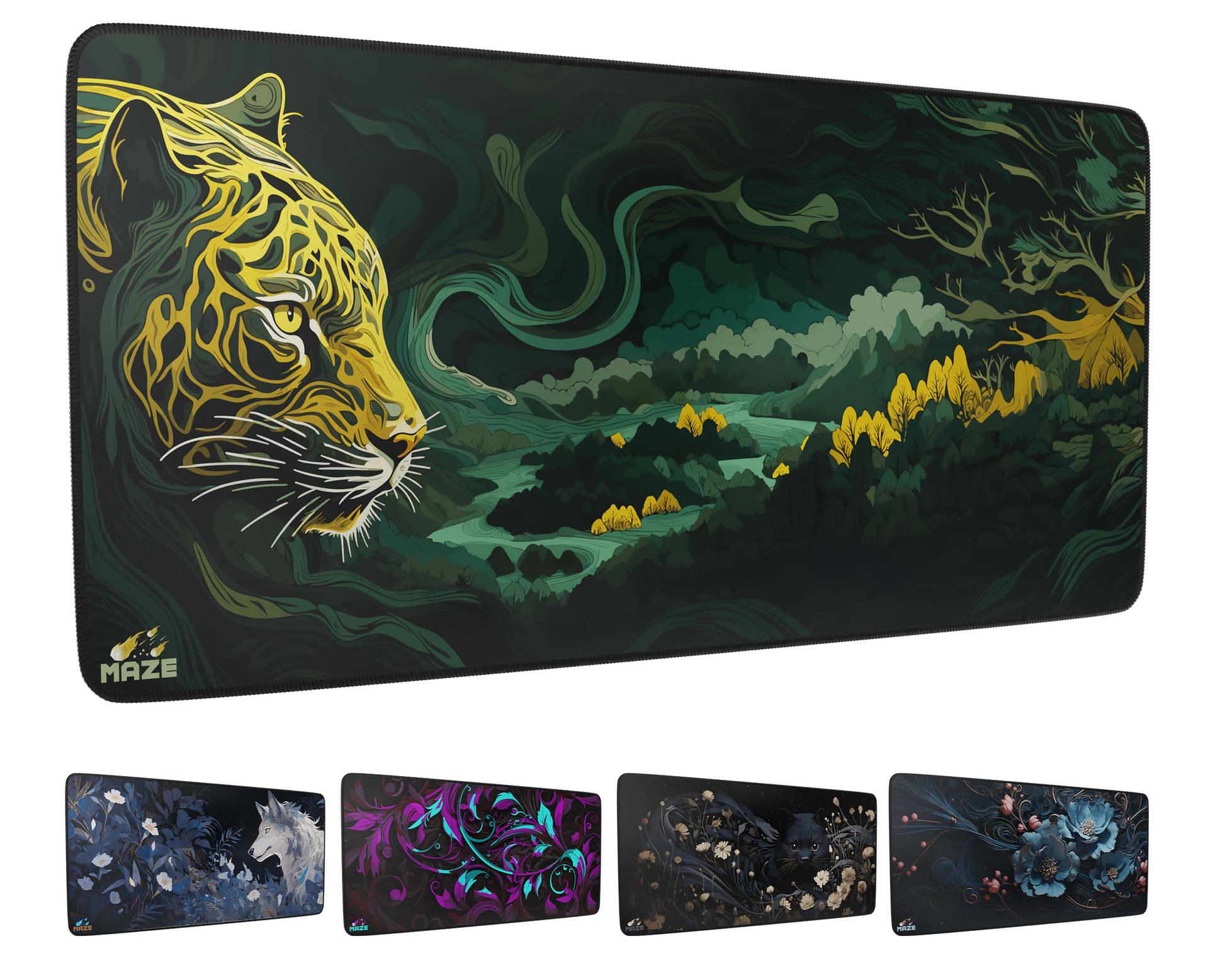 MAZE Lumiraze YG Extended Gaming Desk Mat