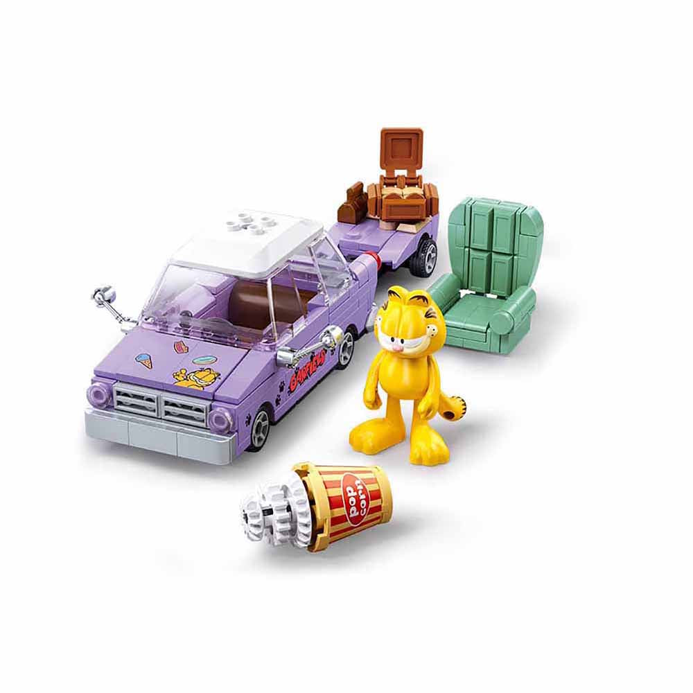 Sluban Garfield Mini Block Car Set – M38-B1222 (218 PCS)