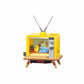 Sluban Garfield TV Scene Building Block Set – Cartoon Display Model (M38-P8052B)