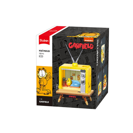 Sluban Garfield TV Scene Building Block Set M38-P8052B