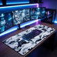 MAZE Light Serie - Arctic Ghost Gaming Mouse Pad – 2XL Extended Desk Mat