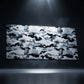 MAZE Light Serie - Arctic Ghost Gaming Mouse Pad – 2XL Extended Desk Mat