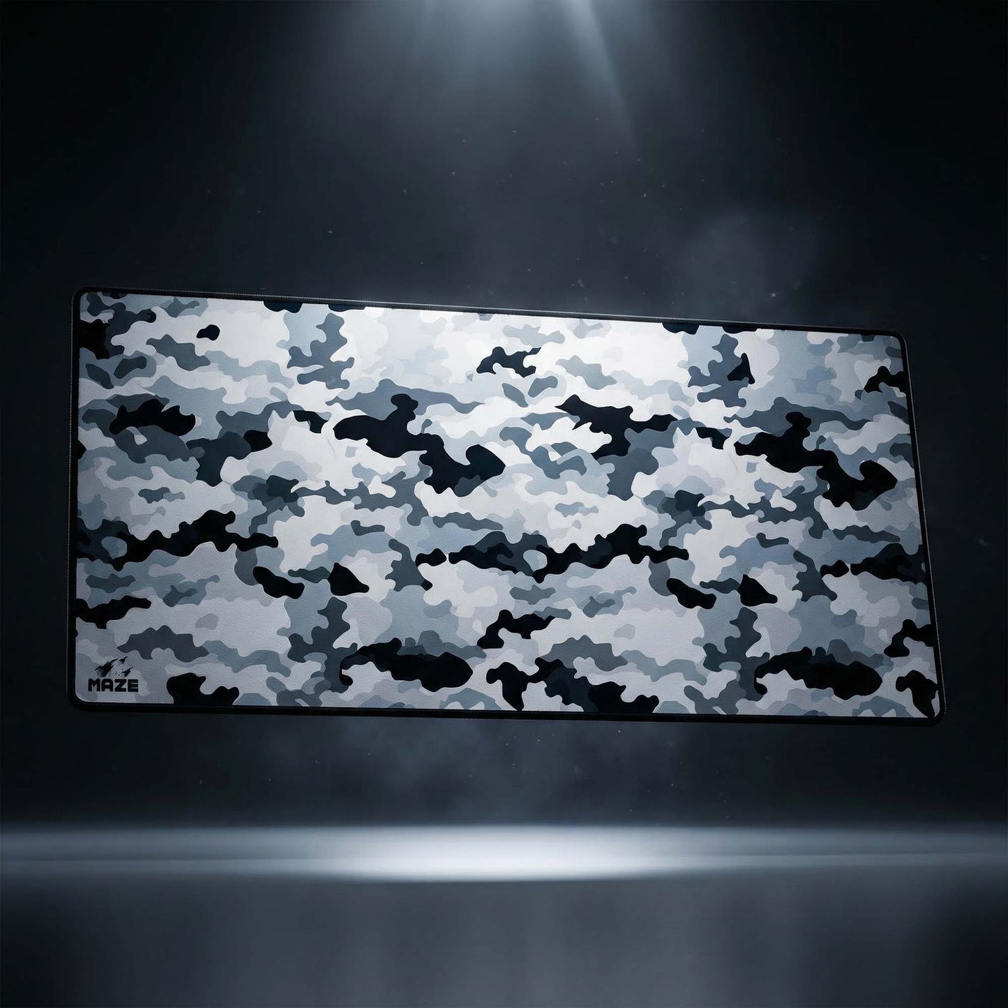MAZE Light Serie - Arctic Ghost Gaming Mouse Pad – 2XL Extended Desk Mat