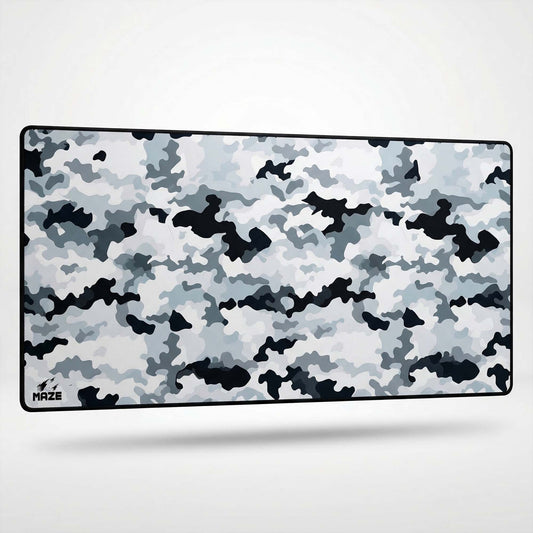 MAZE Light Serie - Arctic Ghost Gaming Mouse Pad – 2XL Extended Desk Mat