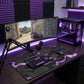 MAZE Light Serie – Armatic Purple 2XL Extended Gaming Desk Mat
