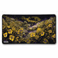 MAZE Light Series– Arcane Yellow Floral 2XL Extended Gaming Desk Mat