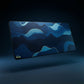 MAZE Light serie – Aura Blue 2XL Extended Gaming Desk Mat