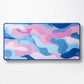 MAZE Light Series Bliss Spectrum 2XL extended gaming desk mat pastel camo design

