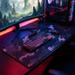 MAZE Light Series – Cloudy Black 2XL Extended Gaming Desk Mat