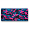 MAZE Light Series Magenta PCB 2XL extended gaming desk mat magenta blue camo design