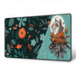 MAZE Light Series Moon GAze 2XL extended gaming desk mat fox moon floral design