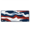MAZE Light Series Patriot 2XL extended gaming desk mat red white blue camo design