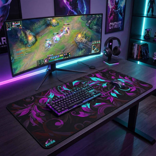 MAZE Ridge CPB Extended Gaming Desk Mat