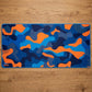 MAZE Light Series Surge CAMO 2XL extended gaming desk mat blue orange camo design