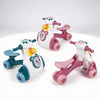Baby ride-on musical walker scooter with lights and sound buttons for toddlers learning to walk

Toddler push car balance toy with smooth indoor wheels and interactive spinner activity

Educational baby ride-on walker scooter designed for early walking and sitting play

Indoor baby ride-on scooter toy with ergonomic seat and stable wheel base

Musical toddler ride-on push walker for balance, coordination and sensory development

Cute animal-themed baby ride-on scooter toy available in blue and pink colors