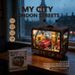 My City London Streets – DIY 3D Model Kit with Light (97 PCS)