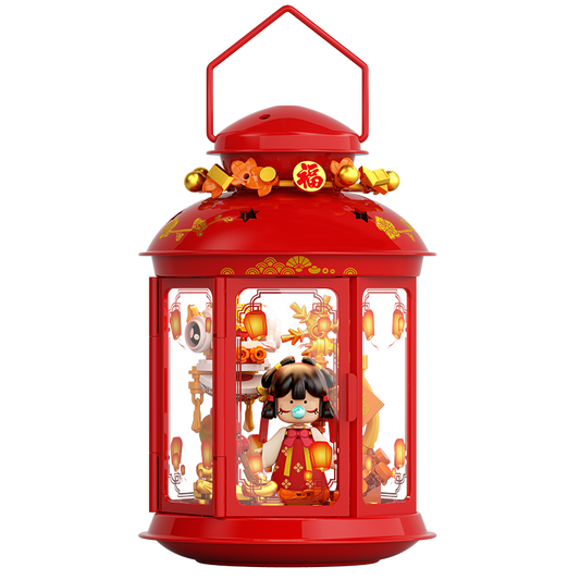 Nanci HK117 Lion Dance Lucky Lantern Night Light Building Blocks (14+)