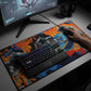 MAZE Astro Orange Gaming Desk Mat Doha
