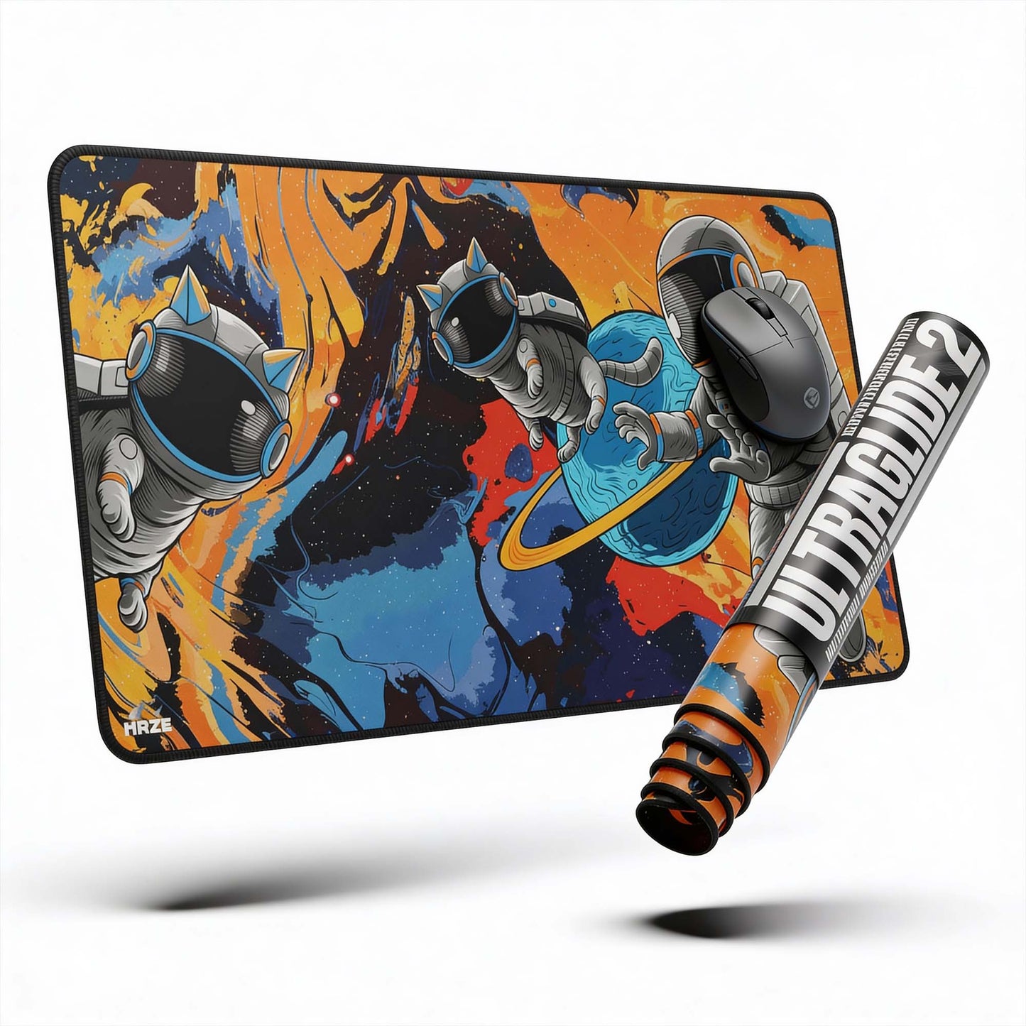 MAZE Astro Orange Gaming Desk Mat Doha
MAZE Orange Cosmic Mouse Pad Qatar
MAZE Extended Gaming Surface Qatar