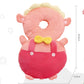 Baby Head Protector Cushion Backpack (Pink) – Anti-Fall Safety Head Guard, Soft & Breathable (6+ Months)