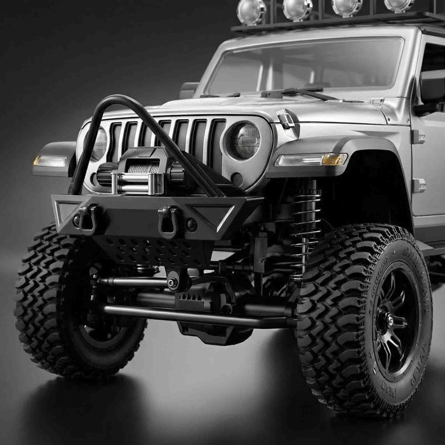 4×4 RC Off-Road Rock Crawler Jeep Toy Car with Proportional Steering and Throttle – High-Power Remote Control SUV