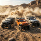High-performance remote control off-road SUV toy with four-wheel drive and suspension system