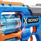 Storm X Revolt revolver foam dart shooter blaster toy with rotating drum and 12 soft foam darts for kids