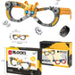 DIY Blocks Glasses Kit (27 PCS) – Gorgeous Flower Style, Kids 6+