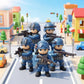 Special Police Lightning DIY Action Figures – 24PCS Collectible Toy Set