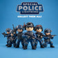 Special Police Lightning DIY action figures set
Collectible police action figures for kids
DIY police toy figures 24 piece set
Kids police role play action figures
Collectible police toys for children
