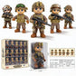 Special Team Sandstorm DIY military figures set
Collectible toy soldiers for kids
DIY military action figures 24 piece set
Kids military role play toy figures
Collectible soldier figures for children
