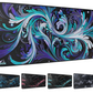MAZE Spirals B Extended Gaming Desk Mat