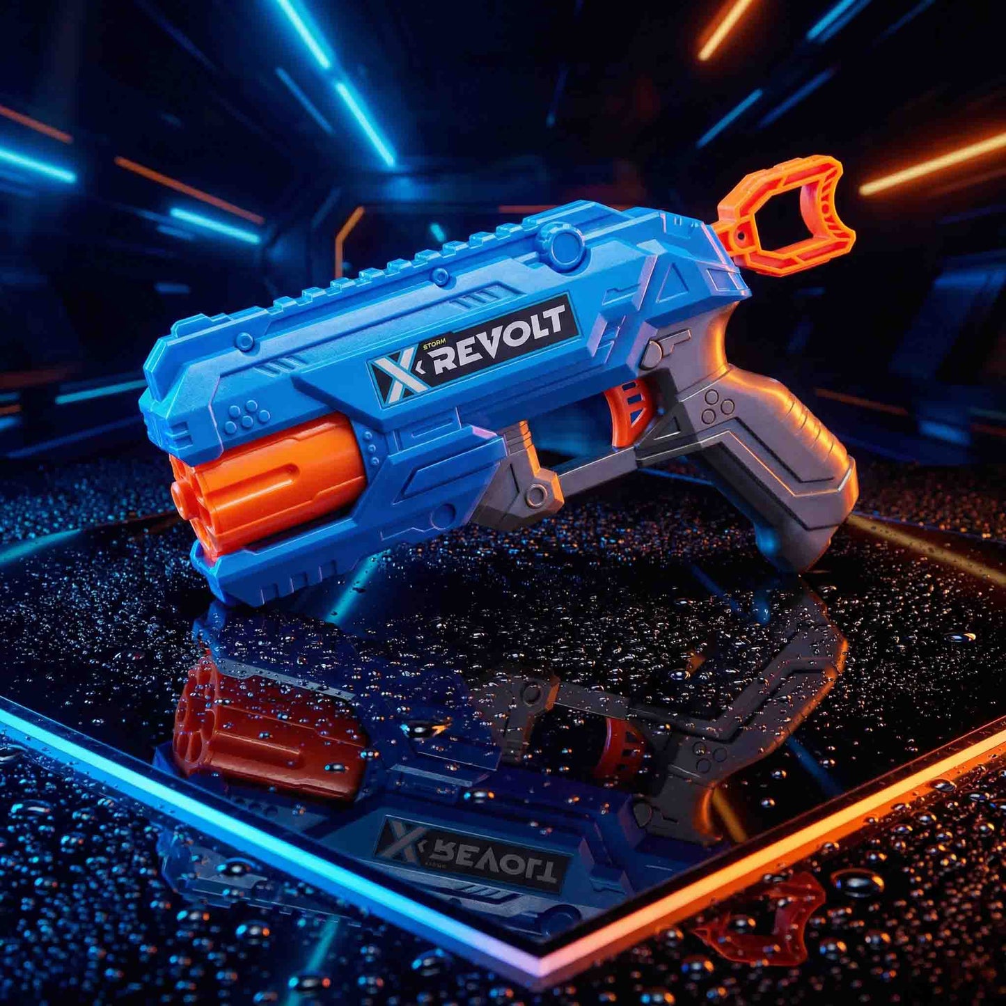 Storm X Revolt foam dart shooter blaster toy with 12 soft foam bullets for kids aged 6 years and above

Kids safe foam dart blaster toy gun with manual firing system and ergonomic grip design

Storm X Revolt soft bullet shooting toy for children indoor outdoor active play

Large foam dart shooter toy set with 12 soft darts for target practice and role play

Child-friendly foam dart blaster with durable plastic body and safe foam ammunition

Action shooting toy blaster designed for kids imaginative battle ga