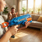 Action shooting toy blaster designed for kids imaginative battle games and movement play