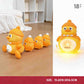 Swinging duck educational toy with music and night light for toddlers 18M+