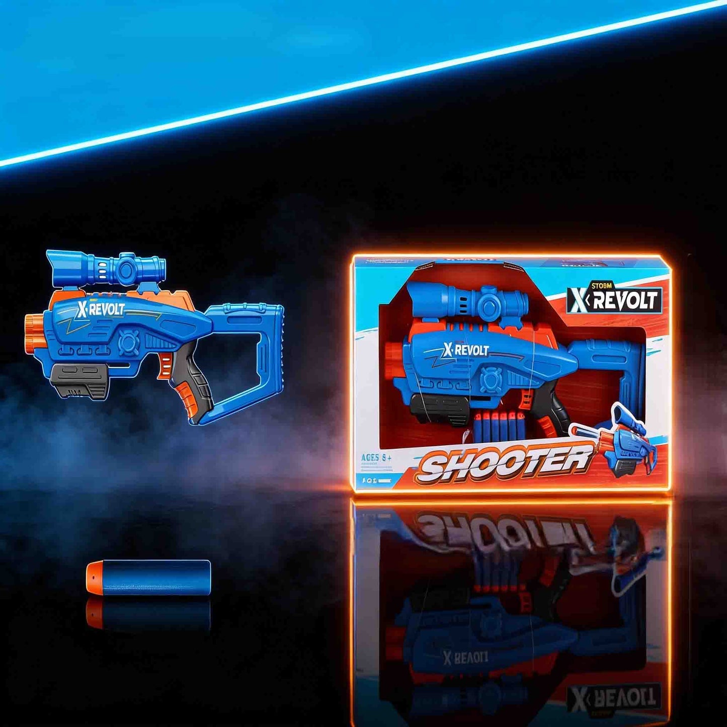 Safe foam bullet shooter toy for children
