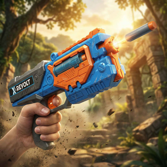 X Revolt Storm Shooter foam dart blaster toy