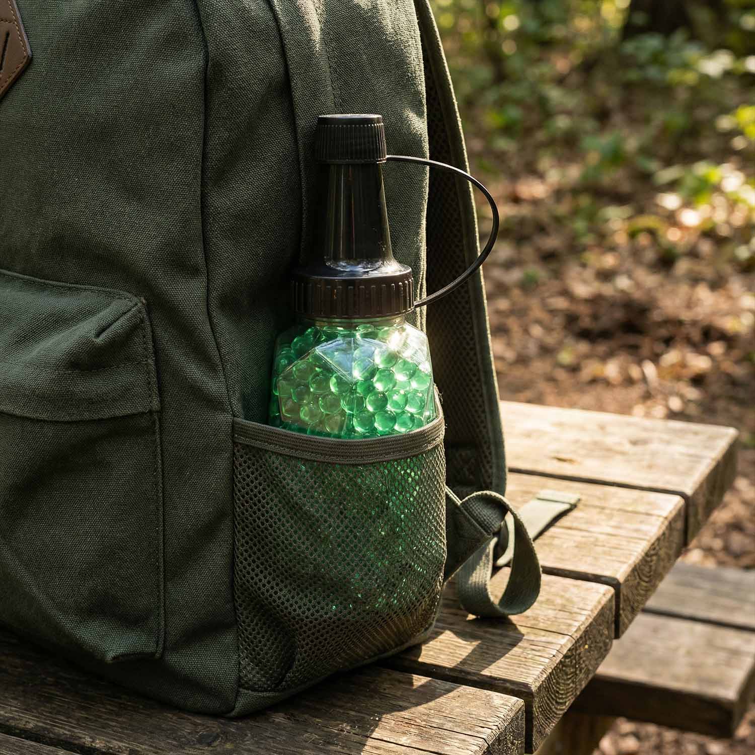 Gel ball grenade bottle reusable scatter toy accessory