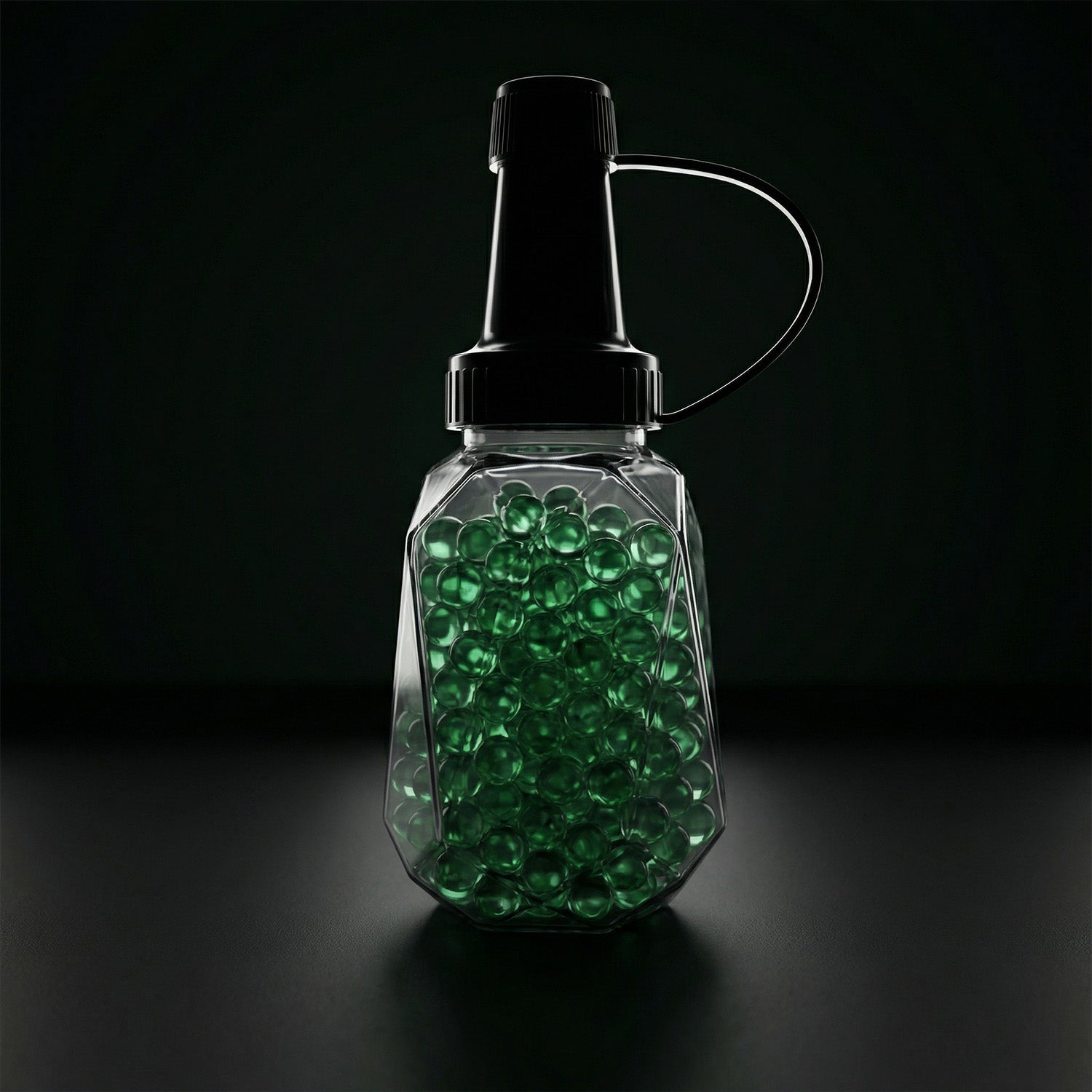 Gel blaster grenade bottle size 14cm x 6cm