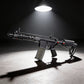 AR-15 F4 electric water gel blaster with adjustable stock and carry case