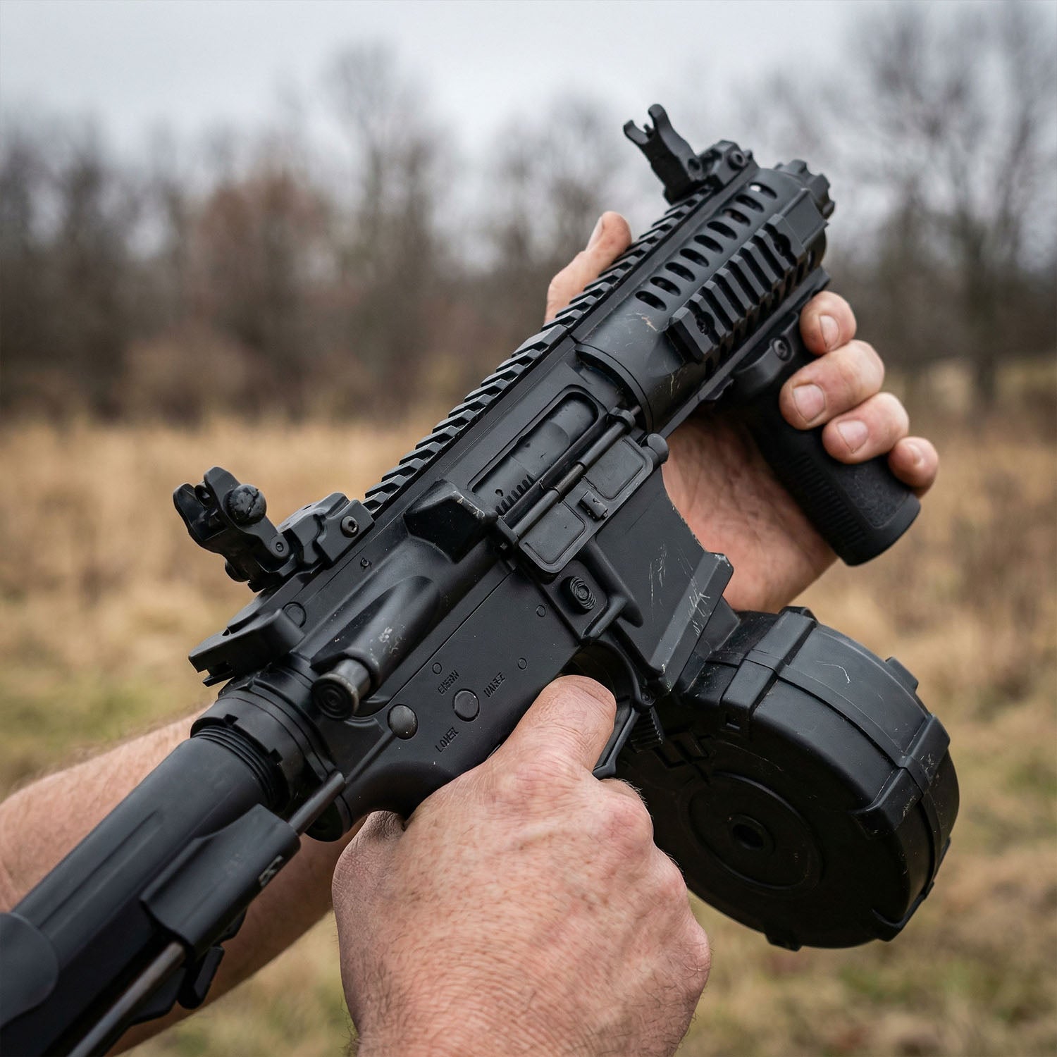 ARP9 electric water bullet gun toy black edition for teens in Qatar