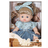 Baby So Lovely Doll in Blue Dress with Bow Headband – 18M+